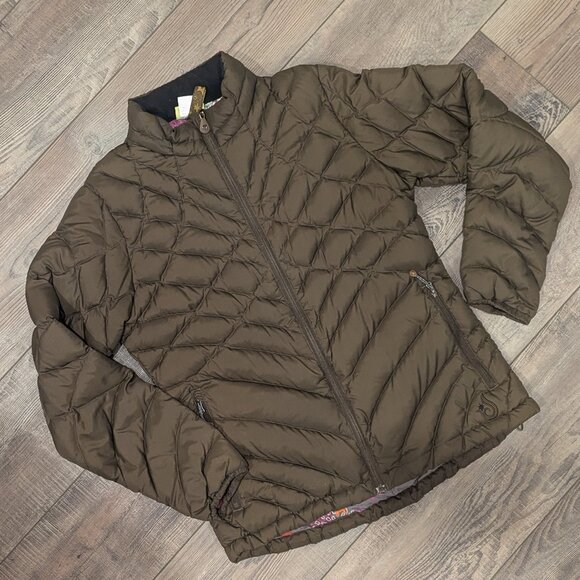 Isis Women's Whisper 650 fill Down Puffer Jacket Water Resistant Winter 8 - Picture 2 of 16